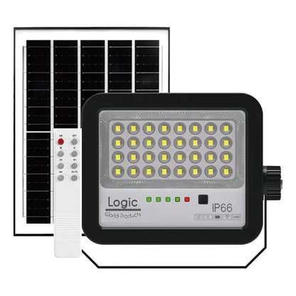 Proyector LED Solar Ecoluz 50W 6500K Luz Blanca Fría