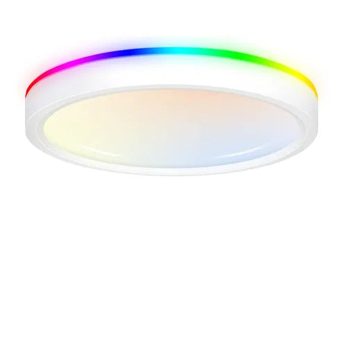 Panel LED Redondo Sobrepuesto 18W RGB Vellmax