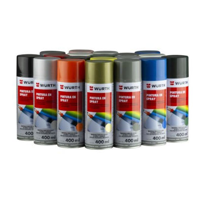 Pintura en Aerosol Wurth Colores RAL 400ML