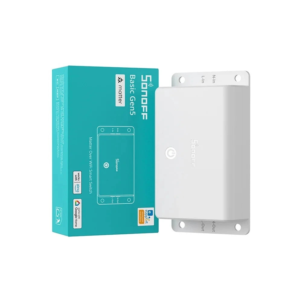 Interruptor WiFi Sonoff Basic Matter Smart Switch