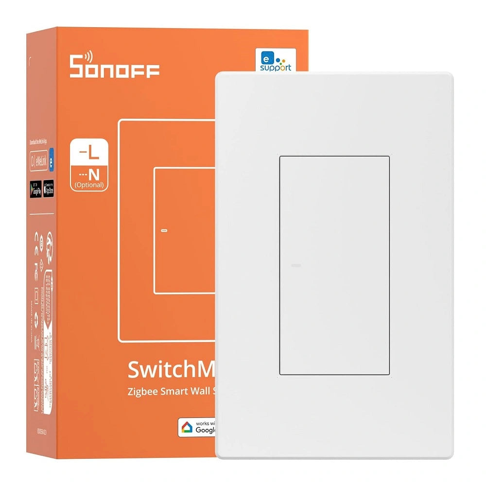 Interruptor Zigbee Sonoff SwitchMan Blanco 1 Canal