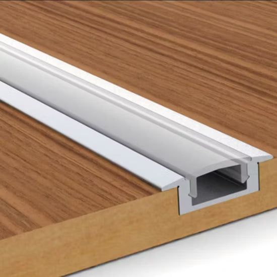 Perfil de Aluminio Embutido 2 Metros para Cinta LED