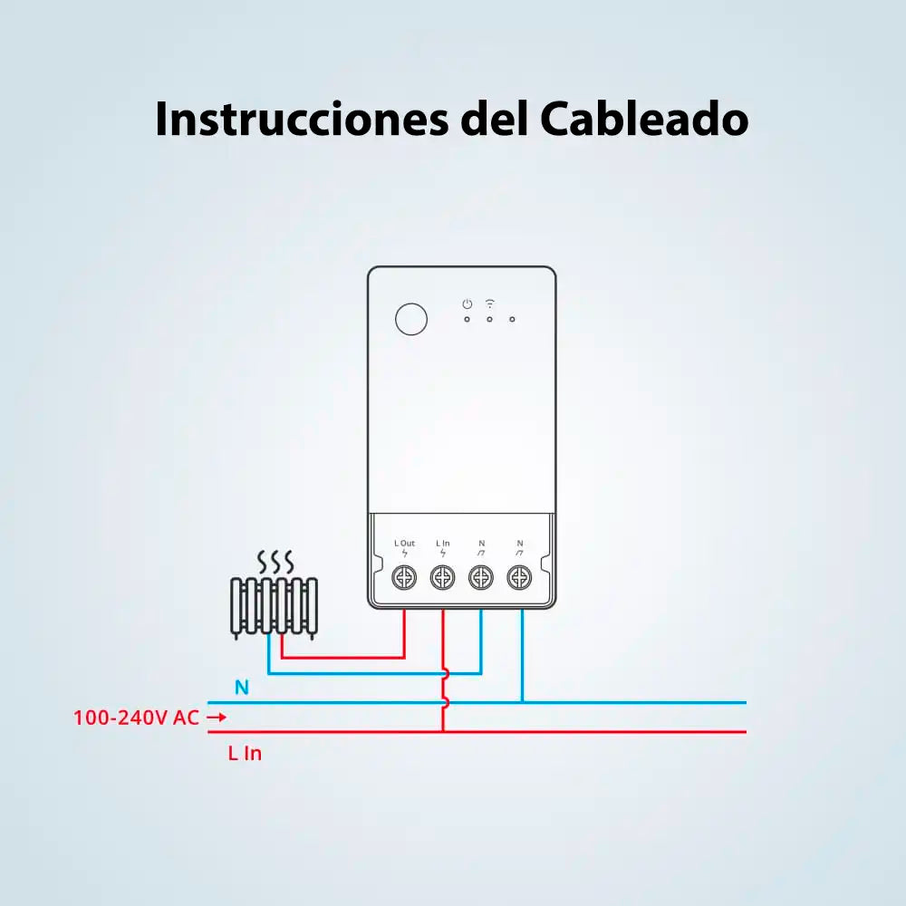 Interruptor Wifi Medidor de Energía Sonoff POW Origin 16A