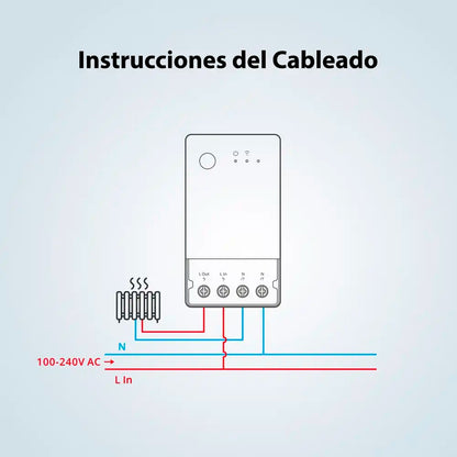 Interruptor Wifi Medidor de Energía Sonoff POW Origin 16A