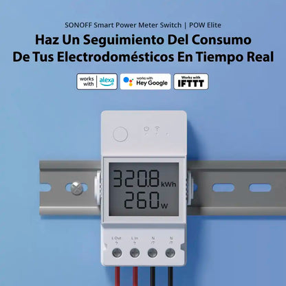 Interruptor WiFi Medidor de Energía Sonoff POW Elite 16A