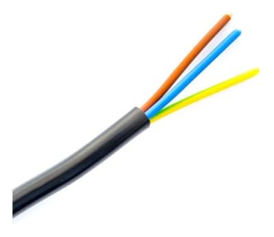 Cordón Eléctrico Negro 3x2.5mm