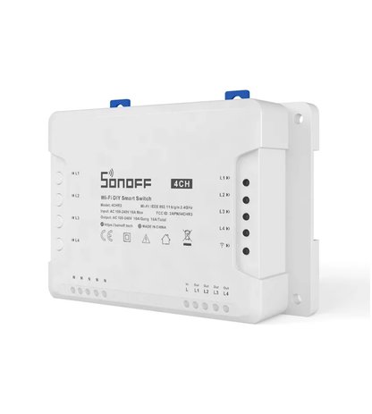 Interruptor wifi 4 canales Sonoff 4CH R3