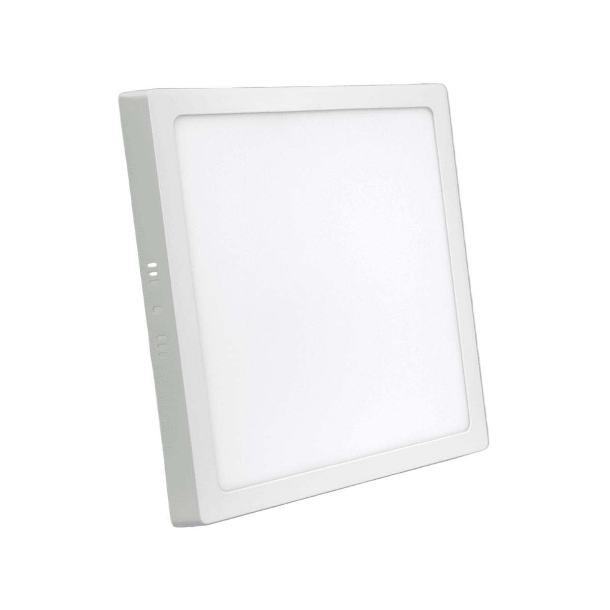 PANEL LED CUADRADO 6W 3000K SOBREPUESTO BLANCO D12CM H4CM