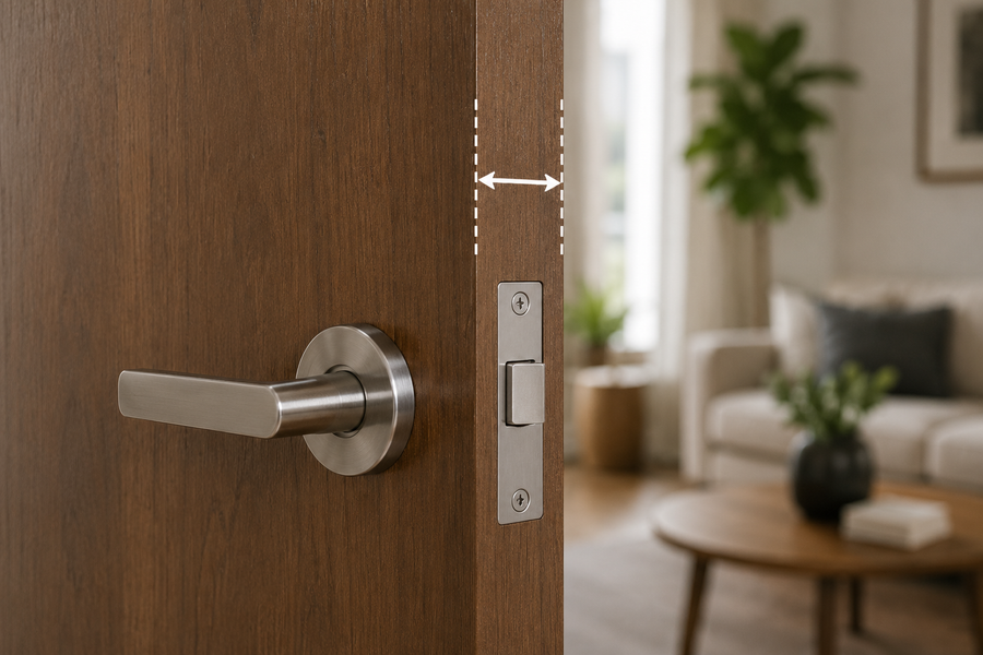 Grosor de tu puerta