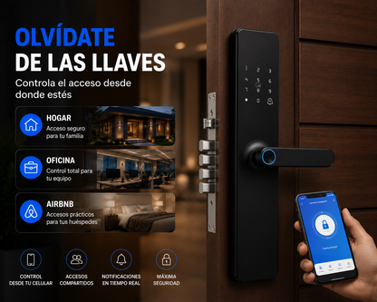 Cerradura Inteligente Alta Seguridad Plus