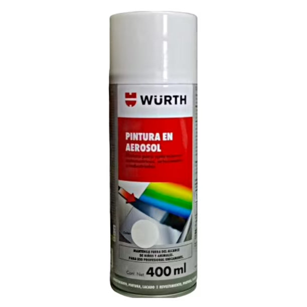 Pintura en Aerosol Wurth Colores RAL 400ML