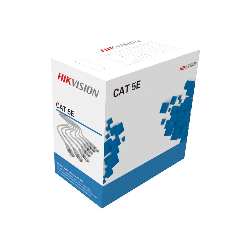 Cable UTP 100% Cobre Cat. 5E DS-1LN5E-E/E HIKVISION (METRO)