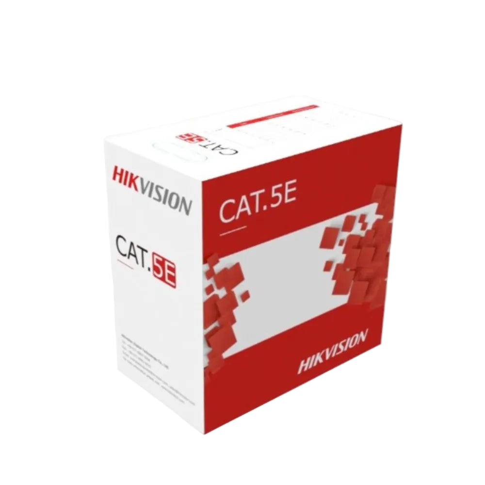 Cable UTP Cat5e Exterior DS-1LN5EO-UU/E Negro Hikvision (METRO)
