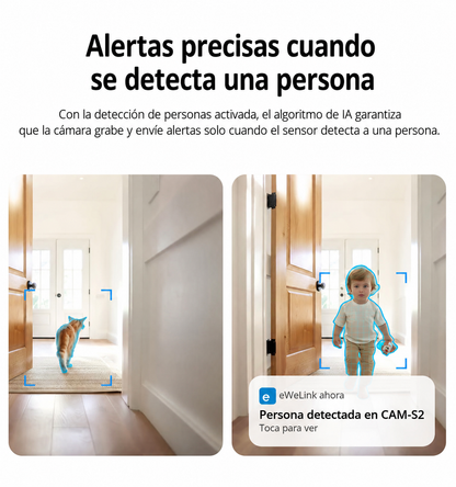 Cámara de Seguridad Slim WiFi Full HD Sonoff