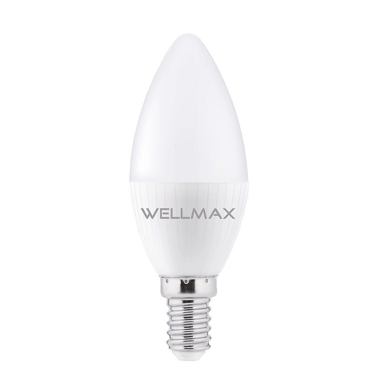 Ampolleta Vela WELLMAX 6W E-14 6500k