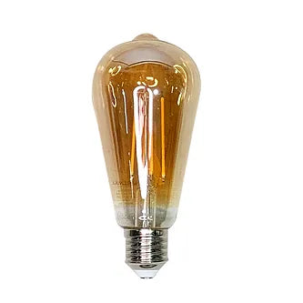 Ampolleta Filamento ST64 WELLMAX 8W E-27