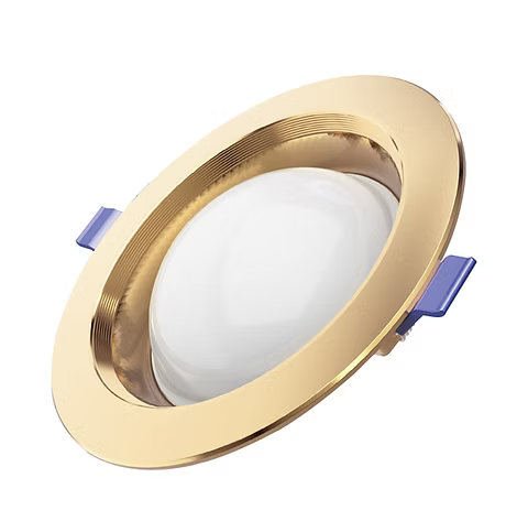 Panel LED Saturno Dorado 6500K Wellmax