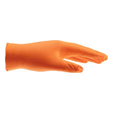 Caja de Guantes de Nitrilo Naranjo Wurth