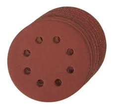 Disco Lija Wurth 8P para Madera – Granos G60, G100, G150 y G280 - G60 (Desbaste grueso)
