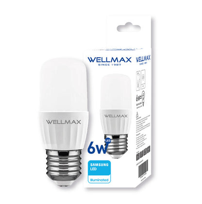 Ampolleta LED Stick T37 6W Fría E27 Wellmax