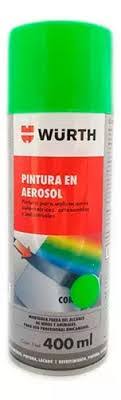 Pintura en Aerosol Wurth Colores Brillantes RAL