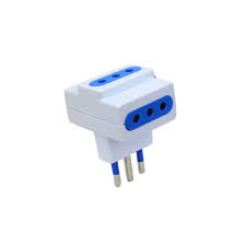 Adaptador Triple 2P+T 10A Kalop