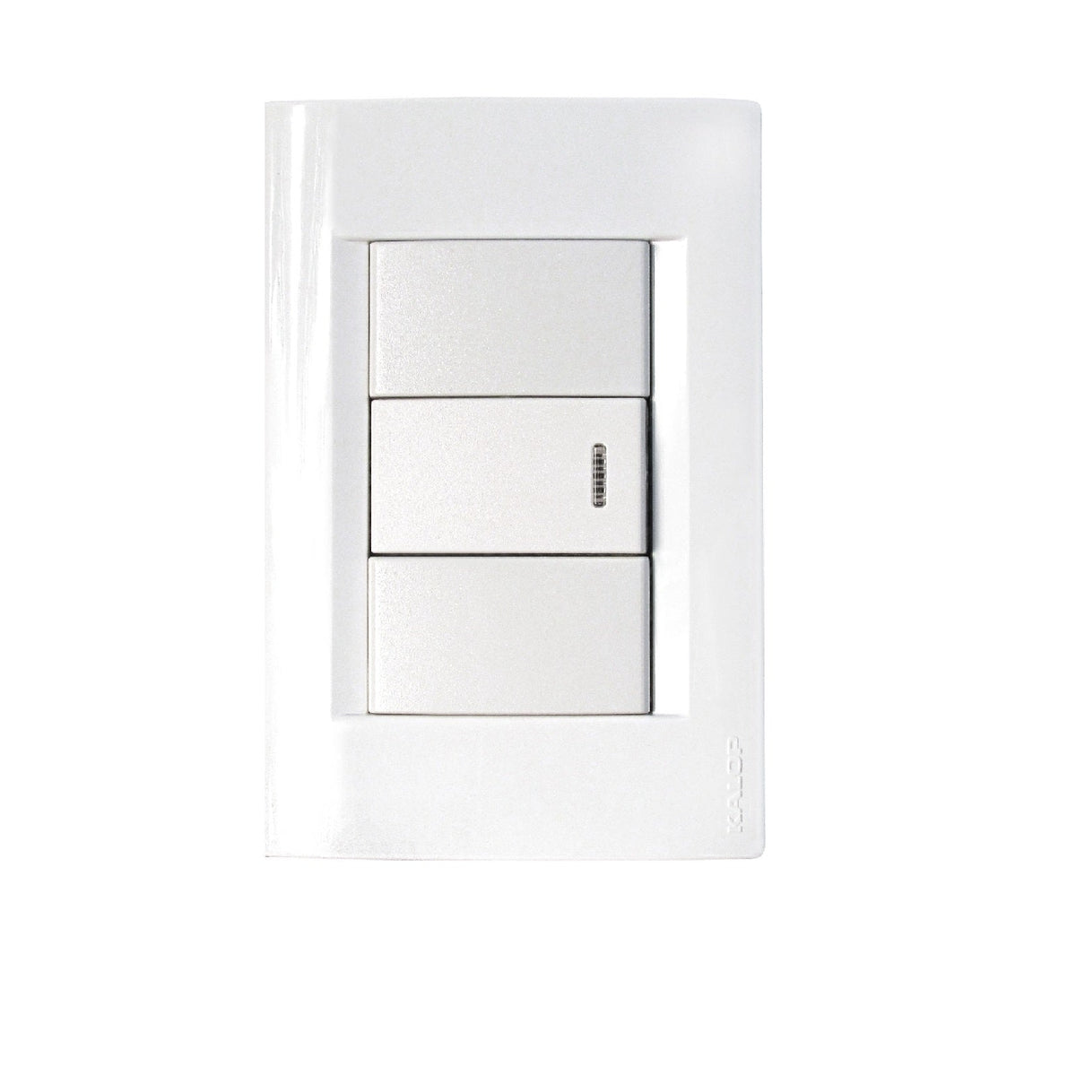 Conjunto Interruptor 9/12 Termoplástica Blanco