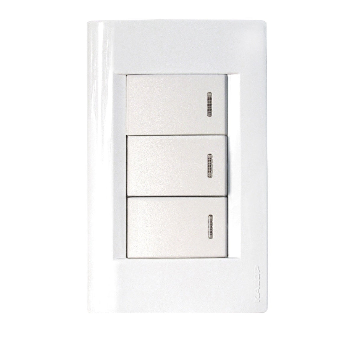 Conjunto Interruptor 9/32 termoplástica Blanco