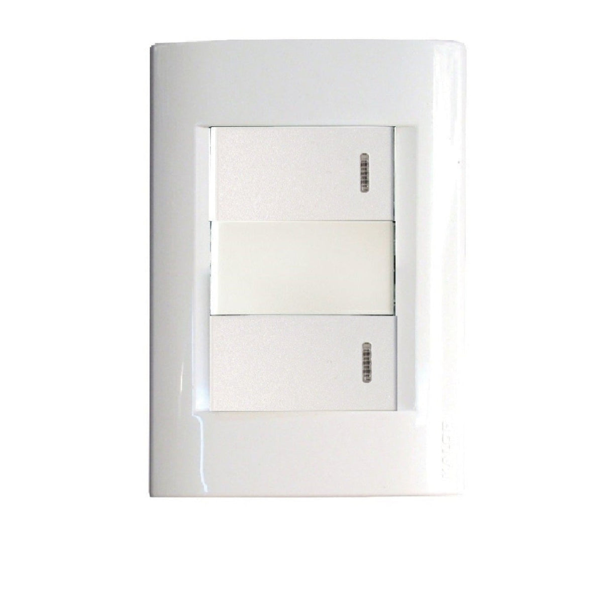 Conjunto Interruptor 9/15 Termoplástica Blanca
