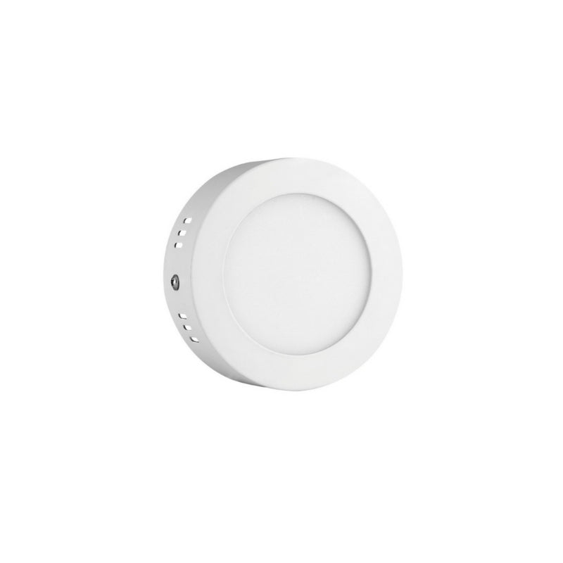 Panel LED Sobrepuesto Redondo 3000K 6W AVC