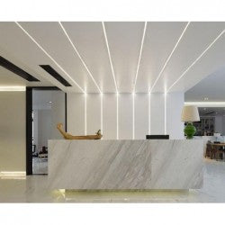 Perfil de Aluminio Sobrepuesto 2 Metros para Cinta LED
