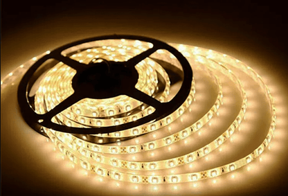 Cinta LED 12V 5 Metros Luz Cálida 3000K IP20