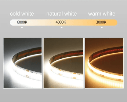 Cinta LED COB 12V 5M 4000K