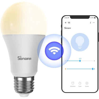 Ampolleta LED WiFi Sonoff B02 BL-A60 (blanco regulable)