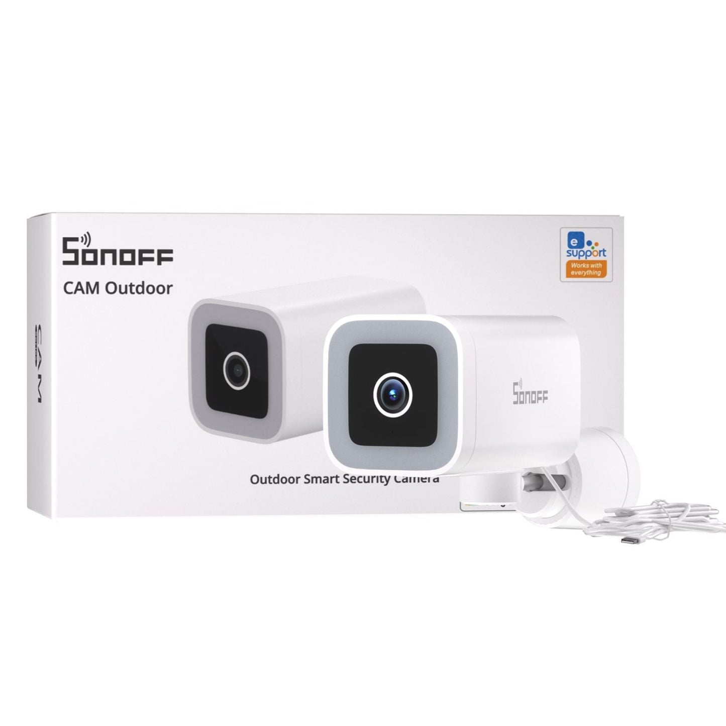 Cámara de Seguridad WiFi para Exteriores – Sonoff CAM-B1P