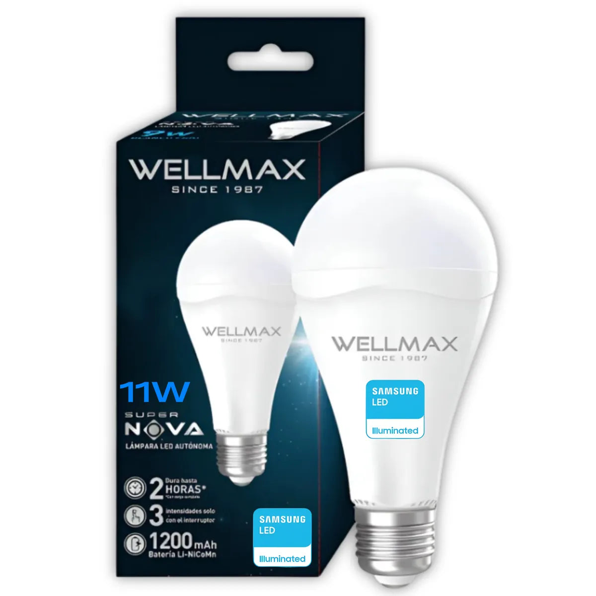 Ampolleta LED Super Nova 11W Wellmax