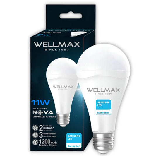 Ampolleta LED Super Nova 11W Wellmax