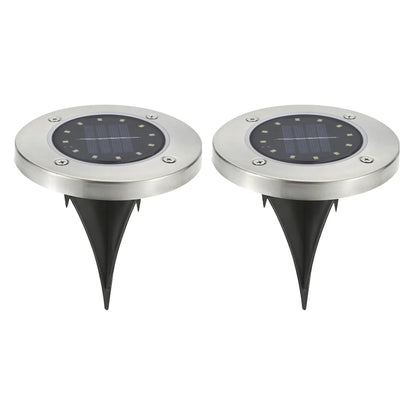 Pack 2 Estaca Solar LED 4000K Megabright